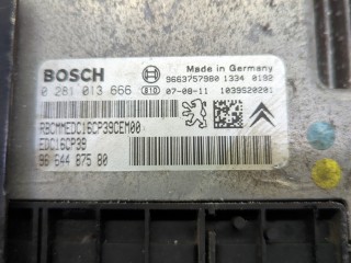 Блок управления двигателем, ориг. номер 9664487580, Peugeot 4007 2007-2012
