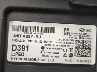 Блок комфорта, ориг. номер 95400L0391, Hyundai Sonata 8 DN8 2019-2023
