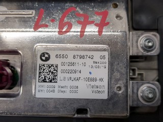 Дисплей мультимедиа, ориг. номер 65508798742, 8798742, BMW 3 G20, G21 2018-2022