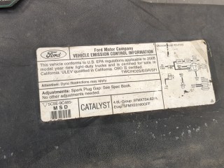 Накладка замка капота, ориг. номер 4C548C291AAW, Lincoln Aviator 2003-2005