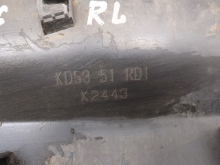 Молдинг двери левое заднее, ориг. номер KD53-51-RD0B, Mazda CX-5 2011-2015