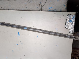 Молдинг двери правое переднее, ориг. номер 8E0853960, Audi A4 2000-2006