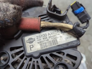 Генератор, ориг. номер 23100AX62A, Nissan Note E11 2005-2008