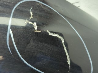 Капот, ориг. номер A1668800057, Mercedes ML W166 2011-2015