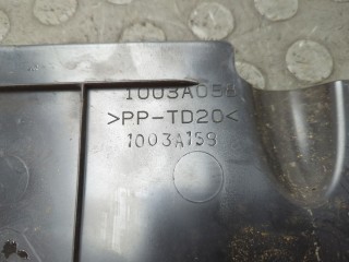 Накладка декоративная на ДВС, ориг. номер 1003A158, Mitsubishi Lancer 10 2011-2015