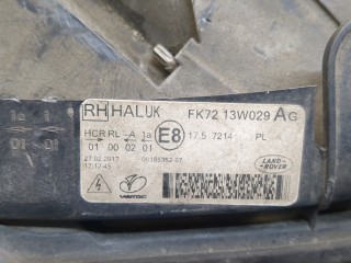 Фара (передняя) правая, ориг. номер FK7213W029AG, Land Rover Discovery Sport 2014-2019