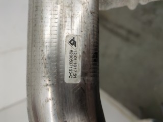 Патрубок интеркулера, ориг. номер 8200537135S, Renault Laguna 3 2007-2012
