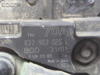 Генератор, ориг. номер 037903025L, 0124315005, Volkswagen Polo 1999-2001