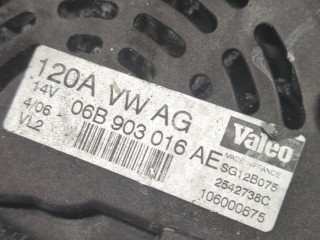 Генератор, ориг. номер 06B903016AE, Audi A4 2000-2006