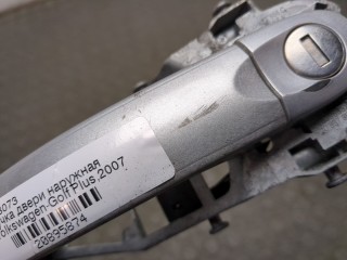 Ручка двери наружная правая передняя, Volkswagen Golf Plus 2005-2009