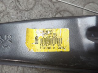 Стеклоподъемник электрический левый передний, ориг. номер 9221GY, 9806086980, Peugeot 508 2010-2014