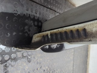 Стекло форточки двери правое переднее, ориг. номер 7700351164, Renault Master 2003-2010