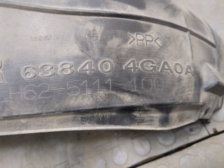 Защита арок (подкрылок) правая передняя, ориг. номер 63840-4GA0A, Infiniti Q50 2013-2017