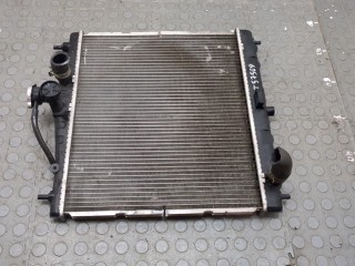 Радиатор охлаждения двигателя, ориг. номер 21410AX600, Nissan Note E11 2005-2008