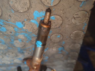 Форсунка топливная, ориг. номер 166006212R, Renault Scenic 2009-2012