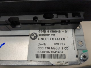 Магнитола, ориг. номер 65839159048, 9159048, BMW X5 E70 2006-2010