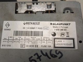 Магнитола, ориг. номер 281159389R, Renault Megane 2008-2014