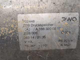 Ресивер, ориг. номер A1663200215, Mercedes GL-Класс 2012-2016
