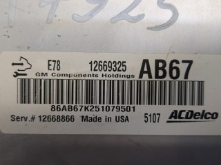 Блок управления двигателем, ориг. номер 12669325, Buick Encore 2012-2016