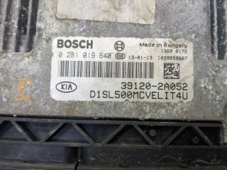 Блок управления двигателем, ориг. номер 391202A052, 0281019640, KIA Sportage 2010-2014
