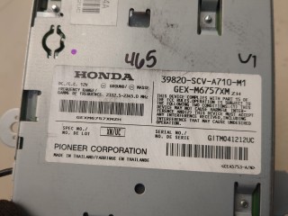 Блок управления радиоприемником, ориг. номер 39820SCVA710M1, Honda Element 2006-2008
