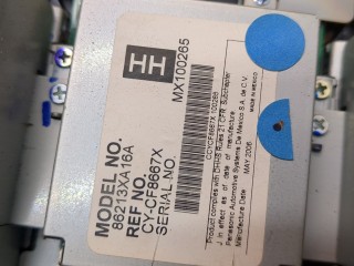 Панель управления магнитолой, ориг. номер 86213XA16A, Subaru Tribeca 2004-2007