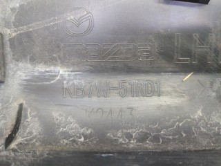 Молдинг двери левое заднее, ориг. номер KB7W51RD0D, Mazda CX-5 2017-2021