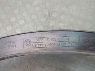 Молдинг крыла левое переднее, ориг. номер 3405817, BMW X3 E83 2006-2010