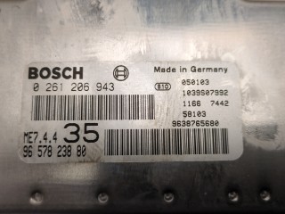 Блок управления двигателем, ориг. номер 9657823880, Peugeot 307 2001-2005