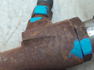 Форсунка топливная, ориг. номер 4M5Q9F593AD, 1355051, Ford Focus 2004-2008