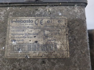 Отопитель автономный, ориг. номер 05005600AF, Chrysler Voyager 2004-2008
