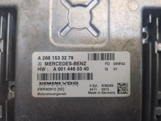 Блок управления двигателем, ориг. номер A2661533279, Mercedes A-Класс 2001-2004