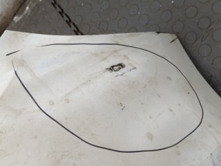 Бампер задний, ориг. номер 51127293557, 7293557, BMW 1 серия 2011-2014