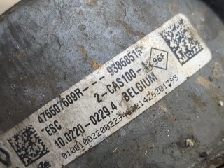 Блок АБС, насос (ABS, ESP, ASR), ориг. номер 93868515, 476607609R, Opel Vivaro 2006-2014