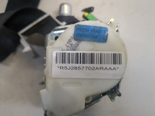 Ремень безопасности правый передний, ориг. номер 5J2857702A, 33057630, Skoda Fabia 2007-2010