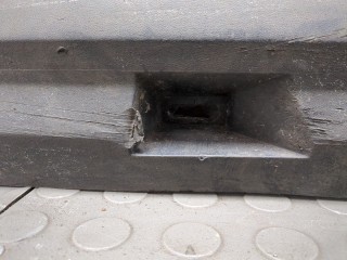 Накладка на порог левая задняя, ориг. номер 3C0853855B, Volkswagen Passat 2005-2010