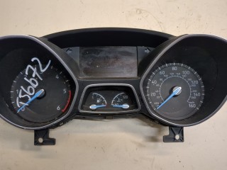 Щиток приборов (приборная панель), ориг. номер F1ET10849BMK, F1ET14F094BB, Ford Focus 2014-2019