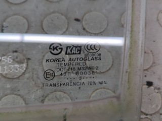 Стекло боковой двери левое переднее, ориг. номер 8241025010, Hyundai Accent 1999-2012