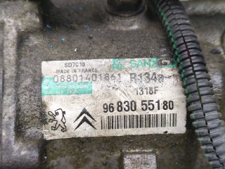 Компрессор кондиционера, ориг. номер 9800840380, 6453WW, Peugeot 407 2004-2008