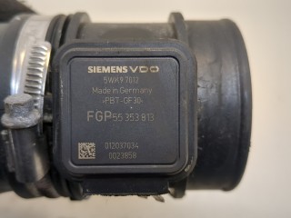 Измеритель потока воздуха (расходомер), ориг. номер 55353813, 5WK97012, Opel Astra 1998-2009