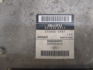Блок управления двигателем, ориг. номер 8200208997, 275800-0987, Renault Vel Satis 2002-2005