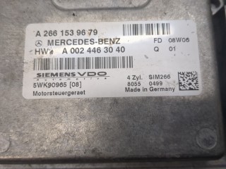 Блок управления двигателем, ориг. номер A2661539679, Mercedes A-Класс 2001-2004