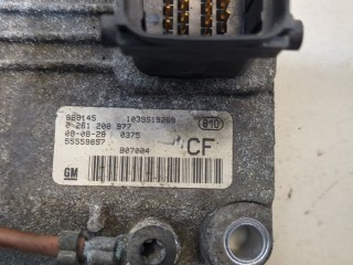 Блок управления двигателем, ориг. номер 55559857, Opel Astra 1998-2009