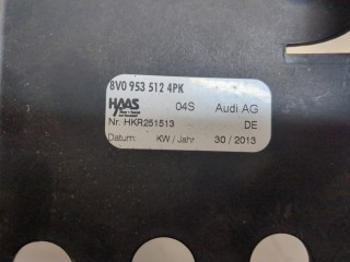 Кожух рулевой колонки, ориг. номер 8V09535124PK, Audi A3 2008-2013