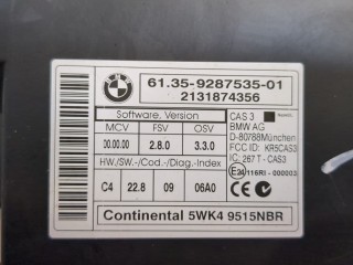 Блок управления CAS, ориг. номер 9287535, BMW X1 2012-2015