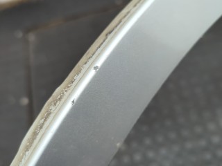 Молдинг крыла левое заднее, ориг. номер 51777378577, 7378577, BMW X5 2013-2018