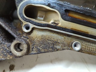 Корпус масляного фильтра, ориг. номер 93186324, 55353322, Opel Zafira B 2005-2008