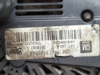 Генератор, ориг. номер 13586366, Opel Astra 2006-2014
