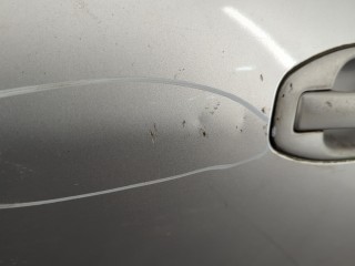 Ручка двери наружная левая передняя, ориг. номер 8265026000, Hyundai Santa Fe 2000-2004
