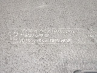 Полка багажника, ориг. номер 1K6837729, Volkswagen Golf 2003-2009